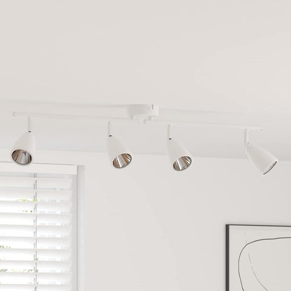 Faretto da soffitto Bianco 70 x 12,5 x 10,5 cm Metallo | homemem39
