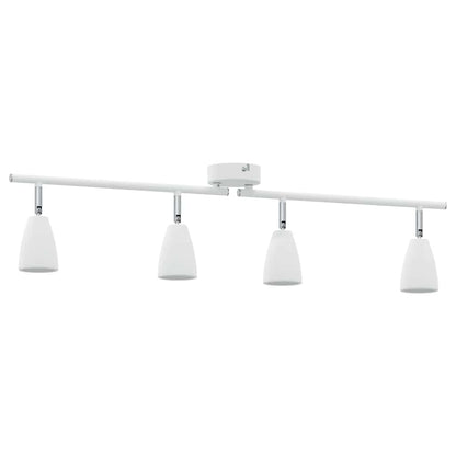 Faretto da soffitto Bianco 70 x 12,5 x 10,5 cm Metallo | homemem39