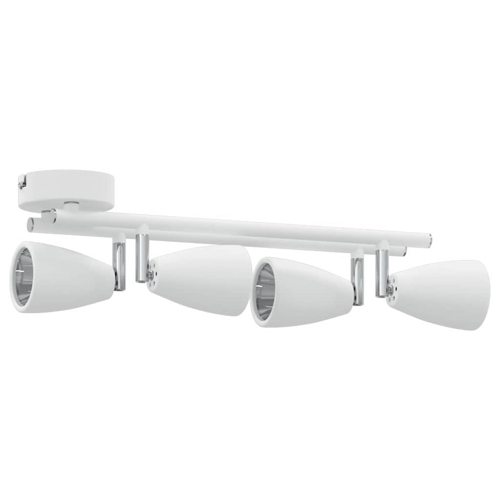 Faretto da soffitto Bianco 70 x 12,5 x 10,5 cm Metallo | homemem39