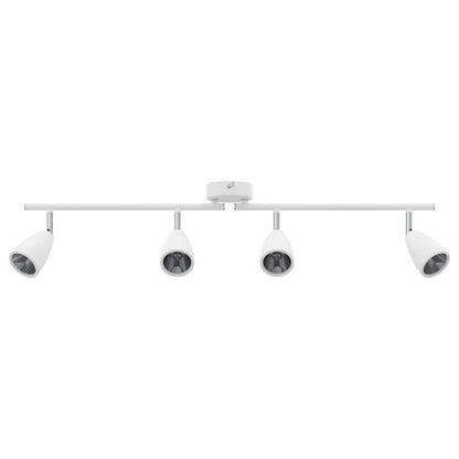Faretto da soffitto Bianco 70 x 12,5 x 10,5 cm Metallo | homemem39