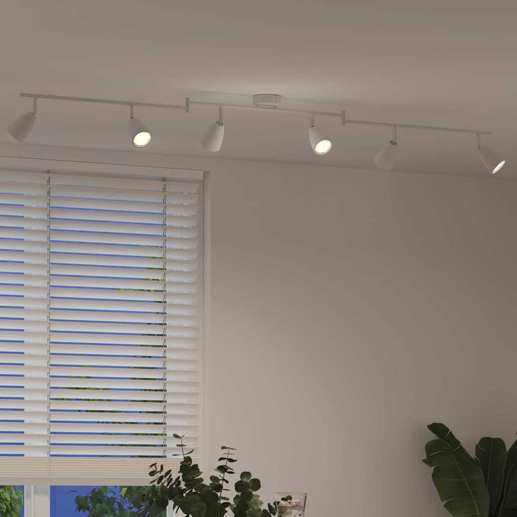 Faretto da soffitto Bianco 176,5 x 12,5 x 13,5 cm Metallo | homemem39