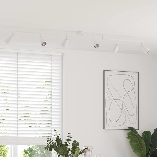 Faretto da soffitto Bianco 176,5 x 12,5 x 13,5 cm Metallo | homemem39