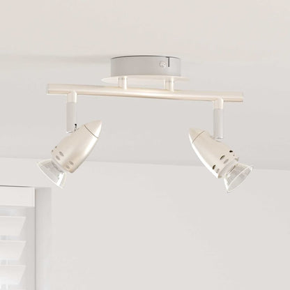 Faretto da soffitto Nichel 27 x 10 x 12 cm Metallo