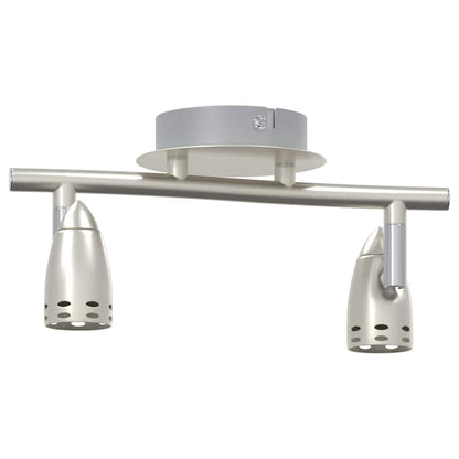 Faretto da soffitto Nichel 27 x 10 x 12 cm Metallo