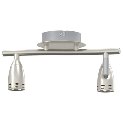 Faretto da soffitto Nichel 27 x 10 x 12 cm Metallo