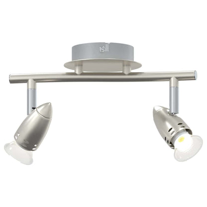 Faretto da soffitto Nichel 27 x 10 x 12 cm Metallo