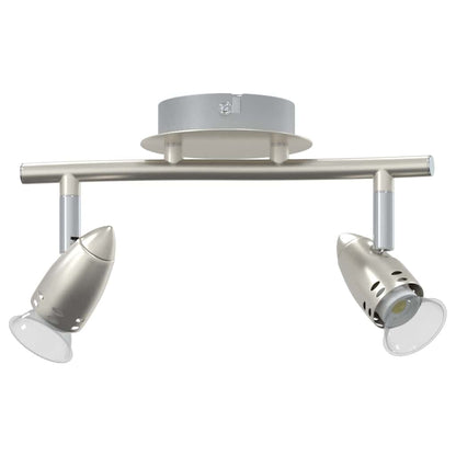Faretto da soffitto Nichel 27 x 10 x 12 cm Metallo