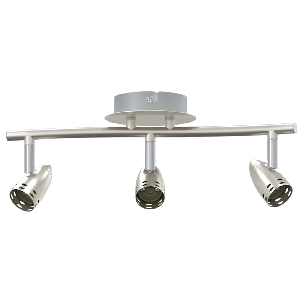 Faretto da soffitto Nichel 36,5 x 10 x 12,5 cm Metallo | homemem39