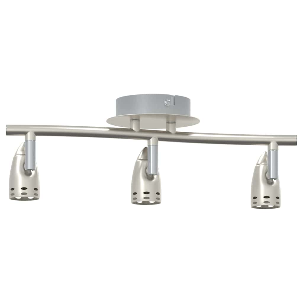 Faretto da soffitto Nichel 36,5 x 10 x 12,5 cm Metallo | homemem39