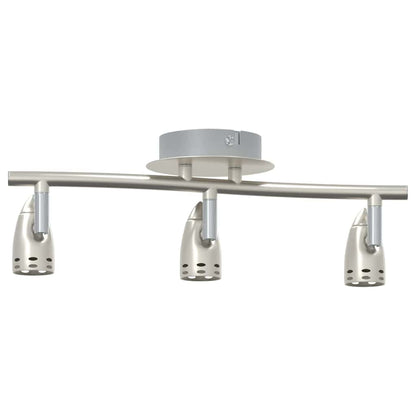 Faretto da soffitto Nichel 36,5 x 10 x 12,5 cm Metallo | homemem39