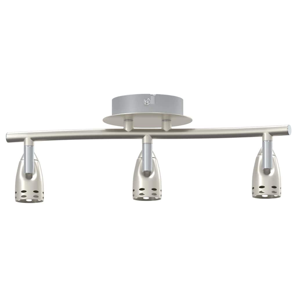 Faretto da soffitto Nichel 36,5 x 10 x 12,5 cm Metallo | homemem39
