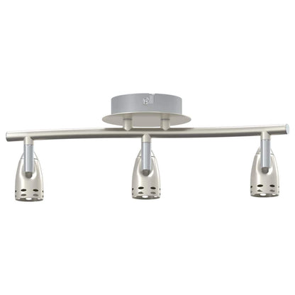 Faretto da soffitto Nichel 36,5 x 10 x 12,5 cm Metallo
