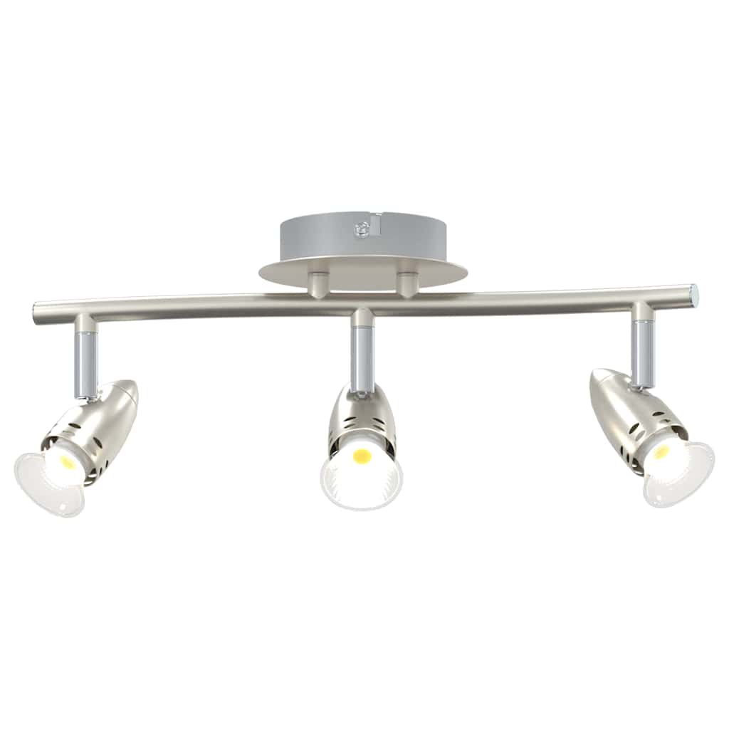 Faretto da soffitto Nichel 36,5 x 10 x 12,5 cm Metallo