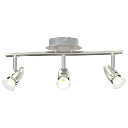 Faretto da soffitto Nichel 36,5 x 10 x 12,5 cm Metallo