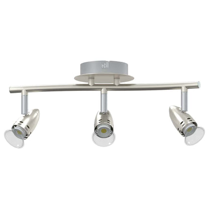 Faretto da soffitto Nichel 36,5 x 10 x 12,5 cm Metallo