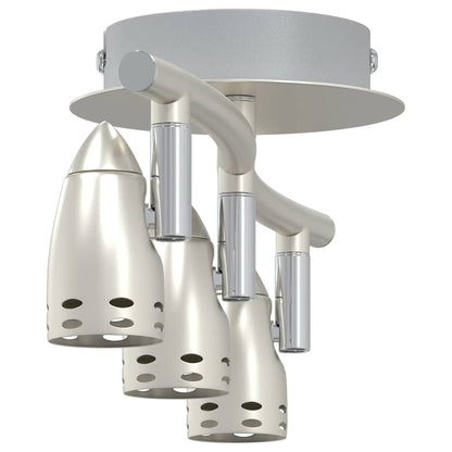 Faretto da soffitto Nichel 36,5 x 10 x 12,5 cm Metallo | homemem39