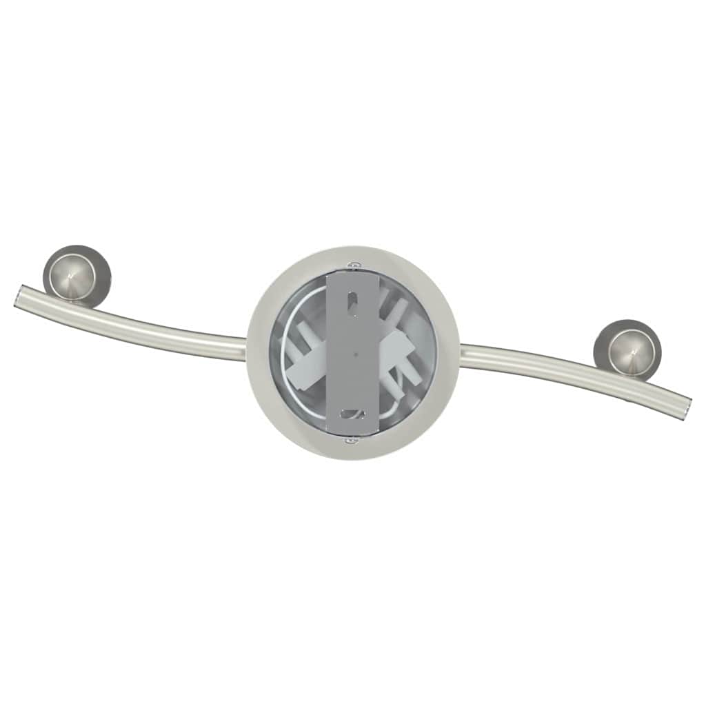 Faretto da soffitto Nichel 36,5 x 10 x 12,5 cm Metallo | homemem39