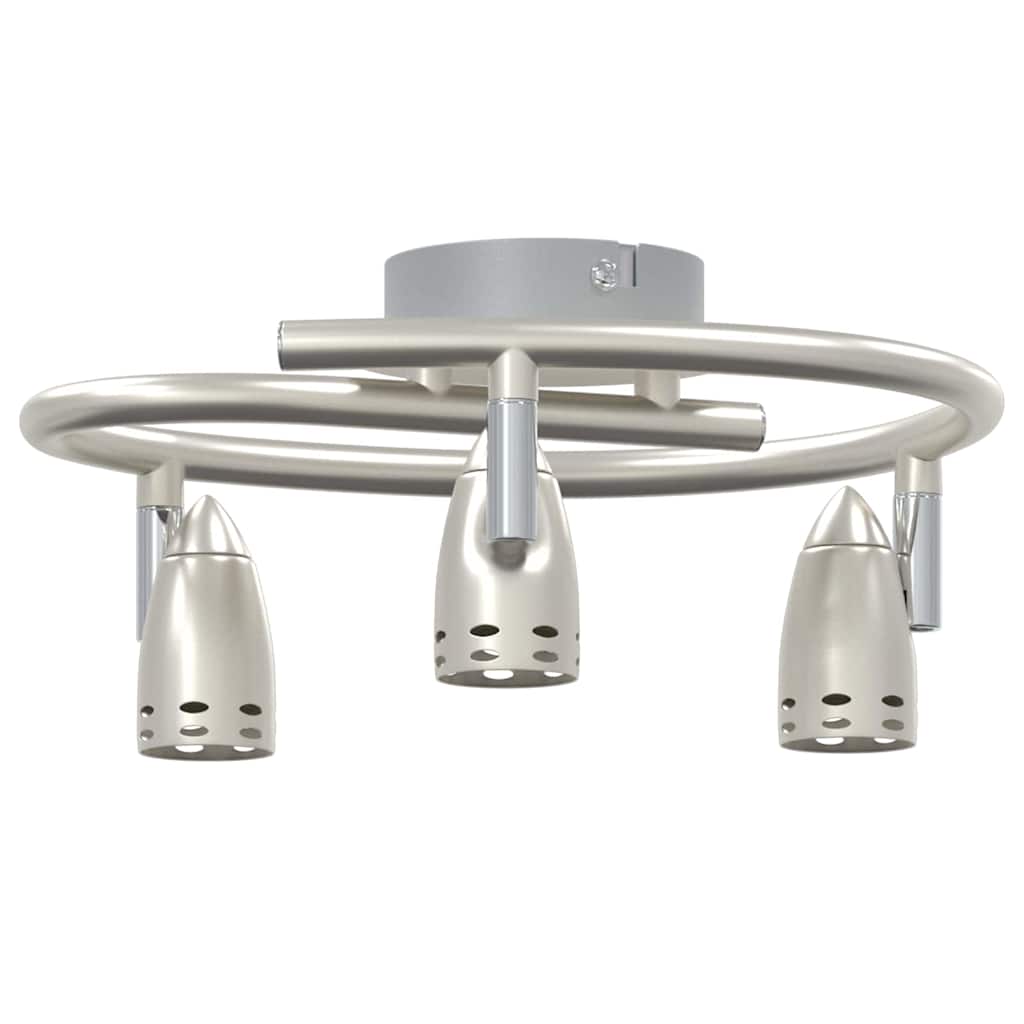 Faretto da soffitto Nichel 24 x 22 x 12,5 cm Metallo | homemem39