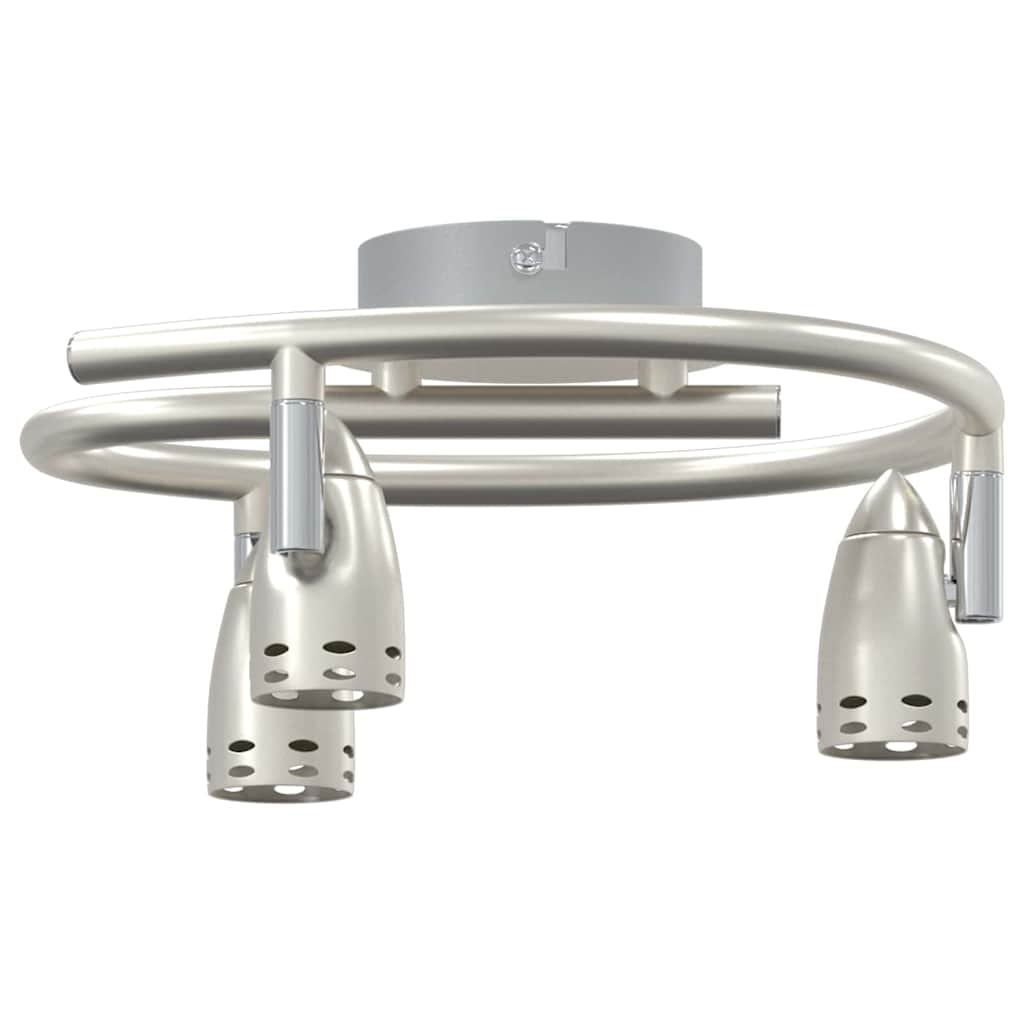 Faretto da soffitto Nichel 24 x 22 x 12,5 cm Metallo | homemem39