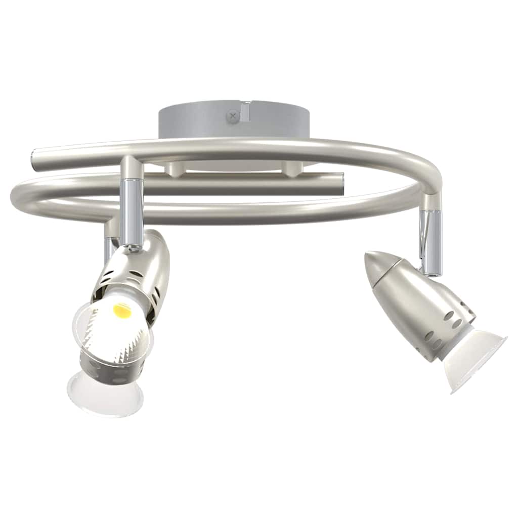 Faretto da soffitto Nichel 24 x 22 x 12,5 cm Metallo