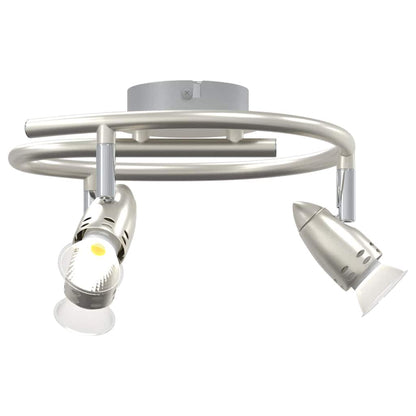 Faretto da soffitto Nichel 24 x 22 x 12,5 cm Metallo