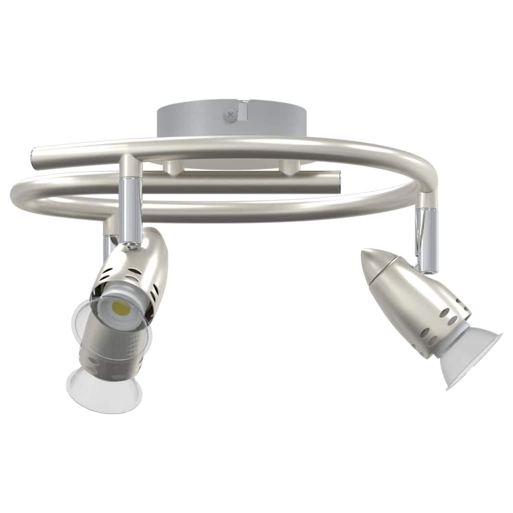 Faretto da soffitto Nichel 24 x 22 x 12,5 cm Metallo | homemem39