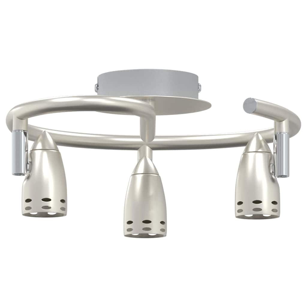 Faretto da soffitto Nichel 24 x 22 x 12,5 cm Metallo | homemem39