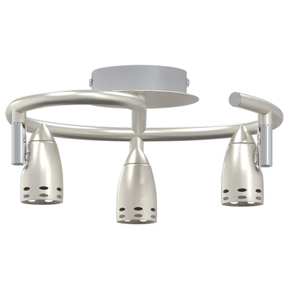 Faretto da soffitto Nichel 24 x 22 x 12,5 cm Metallo | homemem39