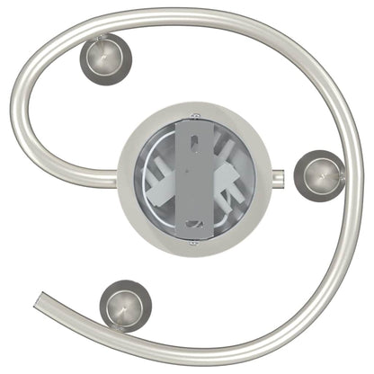 Faretto da soffitto Nichel 24 x 22 x 12,5 cm Metallo | homemem39