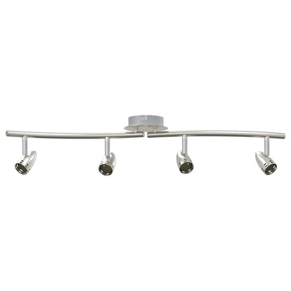 Faretto da soffitto Nichel 61 x 10 x 12,5 cm Metallo