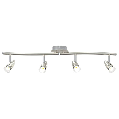 Faretto da soffitto Nichel 61 x 10 x 12,5 cm Metallo