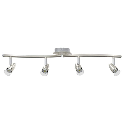Faretto da soffitto Nichel 61 x 10 x 12,5 cm Metallo