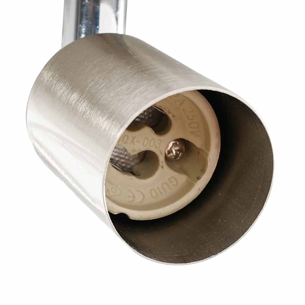 Faretto da soffitto Nichel 29 x 29 x 11 cm Acciaio e vetro | homemem39