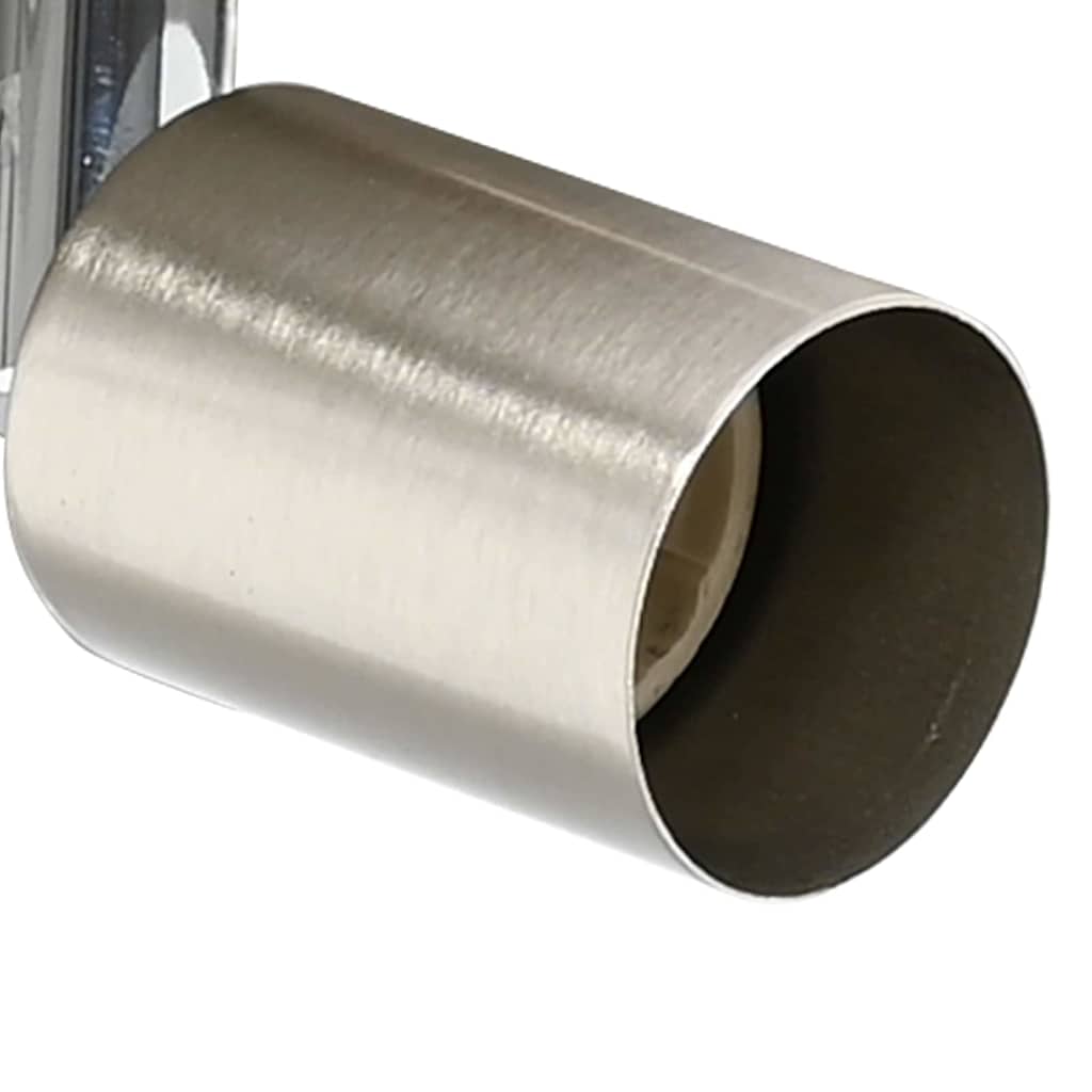 Faretto da soffitto Nichel 29 x 29 x 11 cm Acciaio e vetro | homemem39