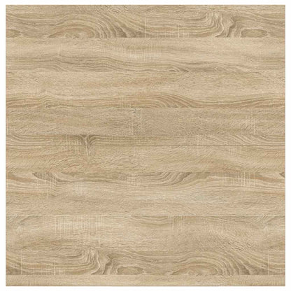 Tavolino da Salotto con Cassetti Rovere Sonoma 100x100x40 cm