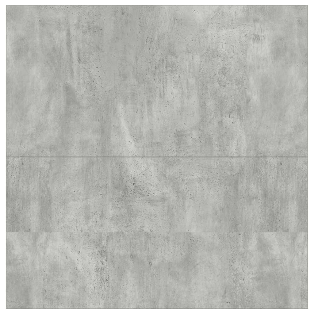 Tavolino da Salotto con Cassetti Grigio Cemento 100x100x40 cm