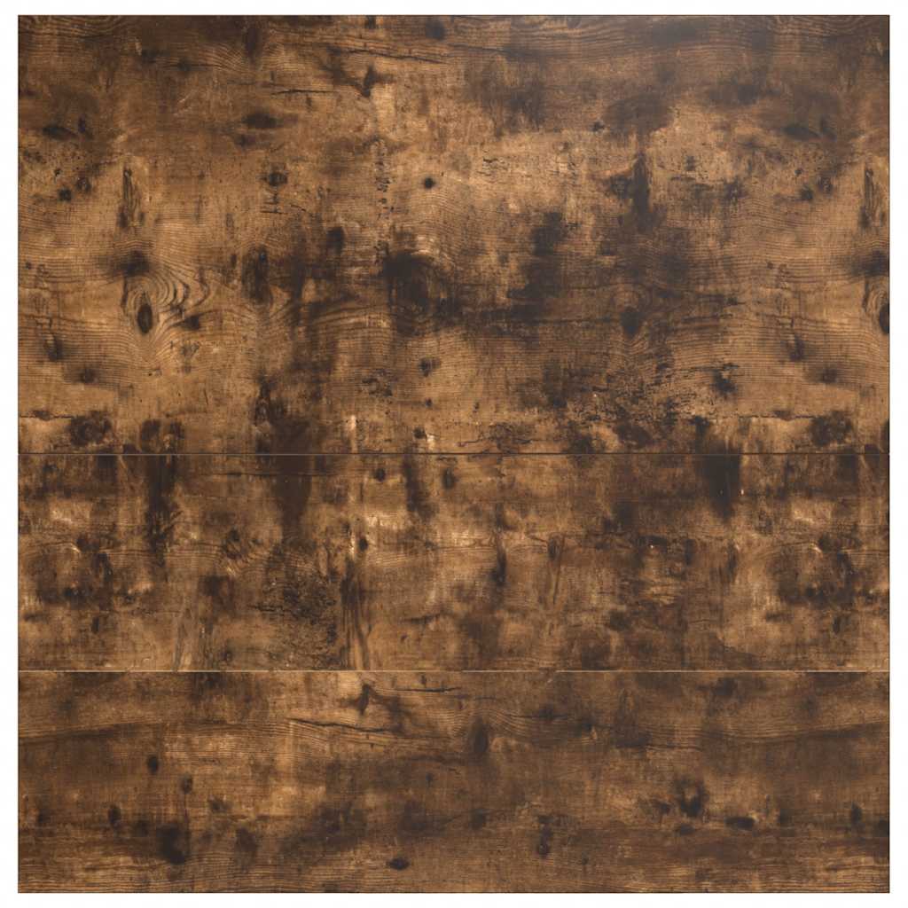 Tavolino da Salotto con Cassetti Rovere Fumo 100x100x40 cm | homemem39