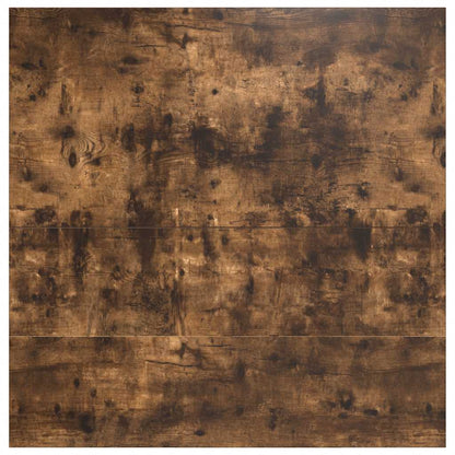 Tavolino da Salotto con Cassetti Rovere Fumo 100x100x40 cm | homemem39