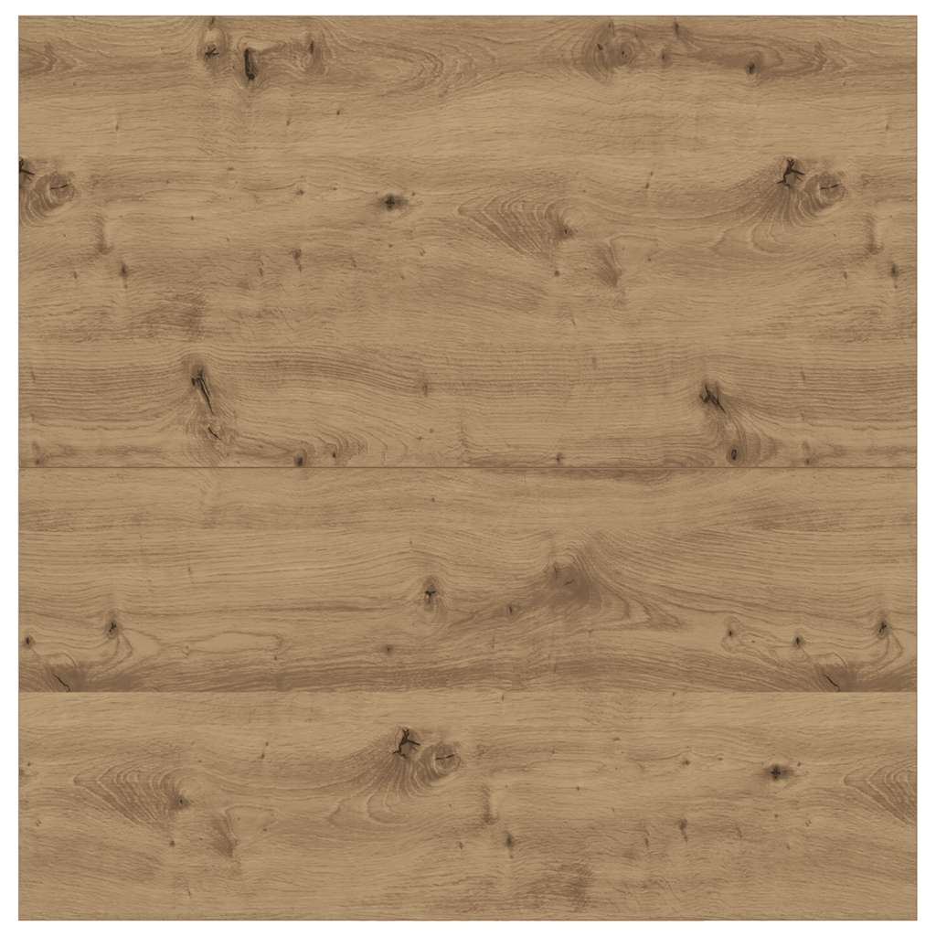 Tavolino Salotto con Cassetti Rovere Artigianale 100x100x40 cm