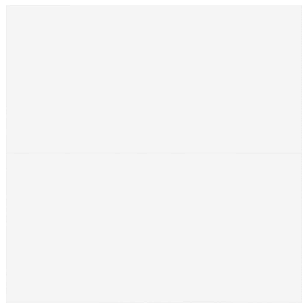 Tavolino da Salotto con Cassetti Bianco 70,5x70x40 cm | homemem39