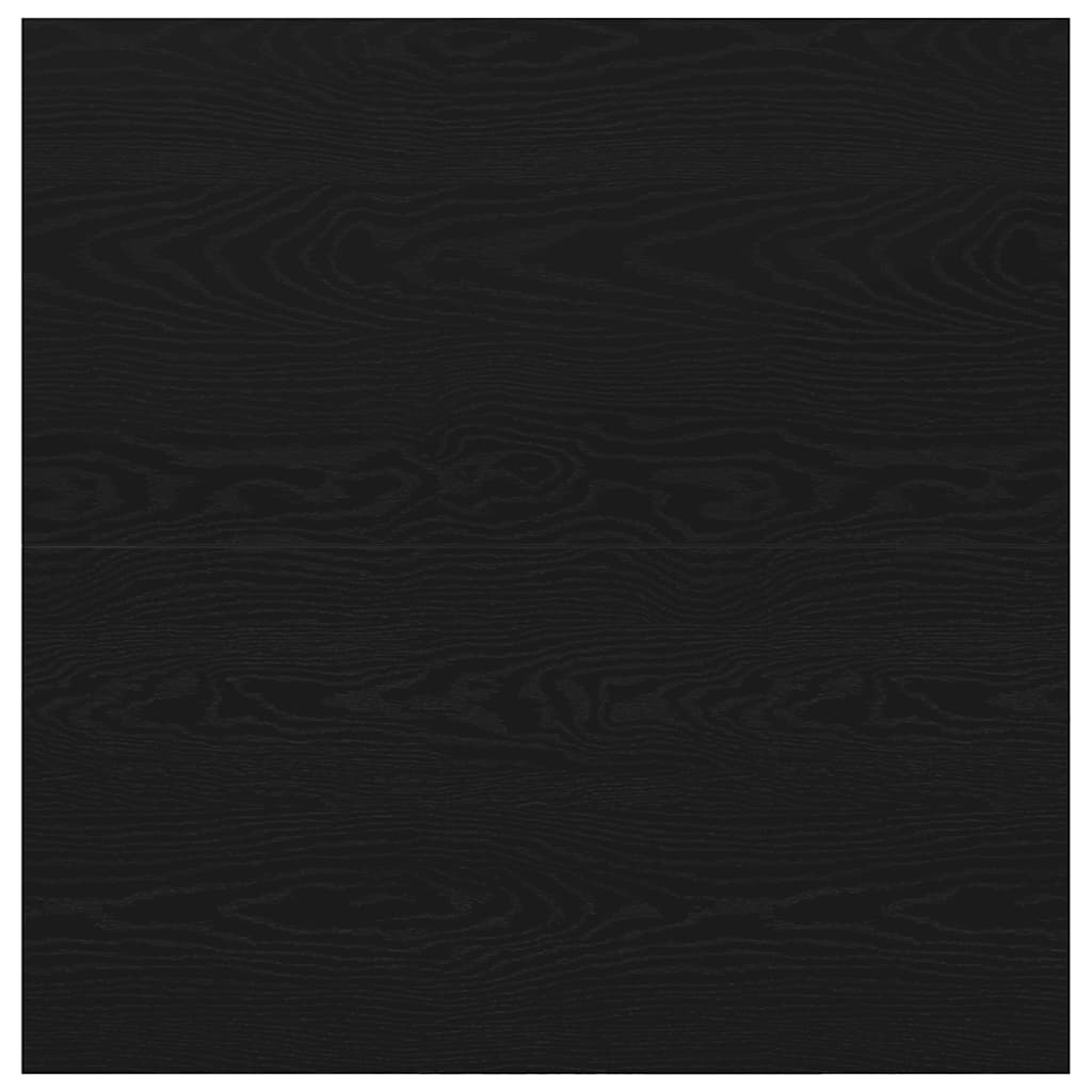 Tavolino da Salotto con Cassetti Rovere Nero 70,5x70x40 cm