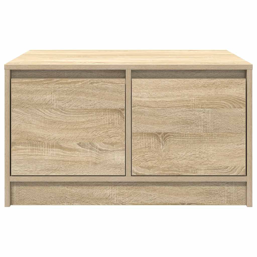 Tavolino da Salotto con Cassetti Rovere Sonoma 70,5x70x40 cm | homemem39