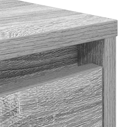 Tavolino da Salotto con Cassetti Grigio Sonoma 70,5x70x40 cm | homemem39