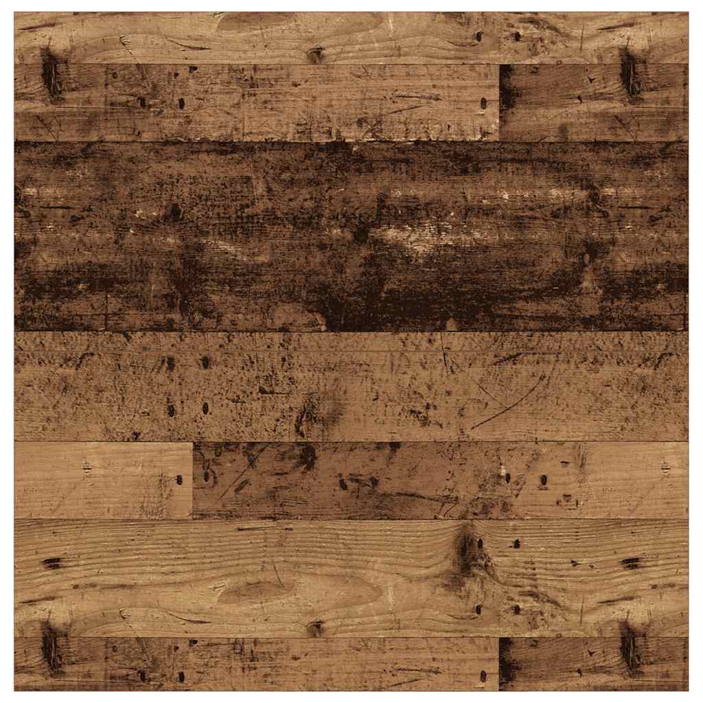 Tavolino da Salotto con Cassetti Legno Antico 70,5x70x40 cm