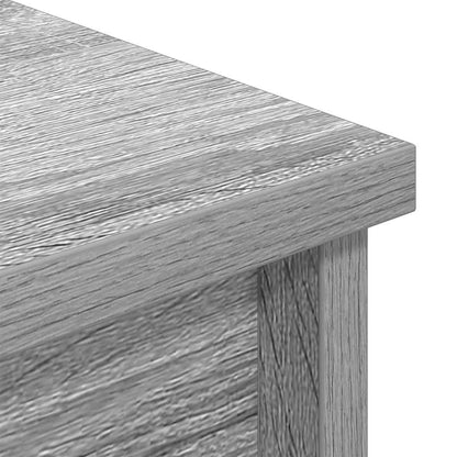 Credenza Grigio Sonoma 70x35x180 cm in Legno Multistrato - homemem39