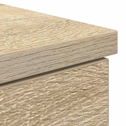 Scrivania rovere sonoma 140 x 49 x 76 cm Legno multistrato