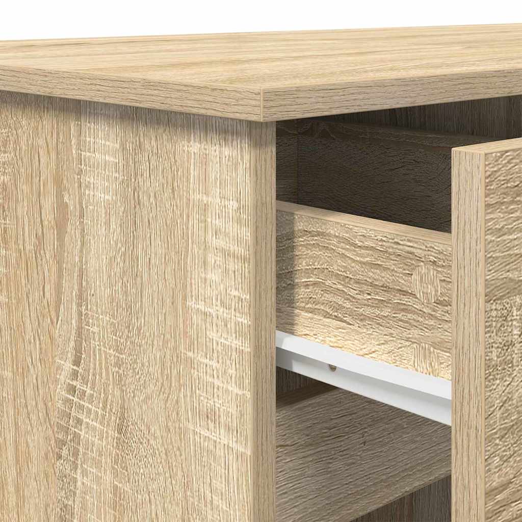 Scrivania rovere sonoma Legno ingegnerizzato 140 x 49 x 76 cm