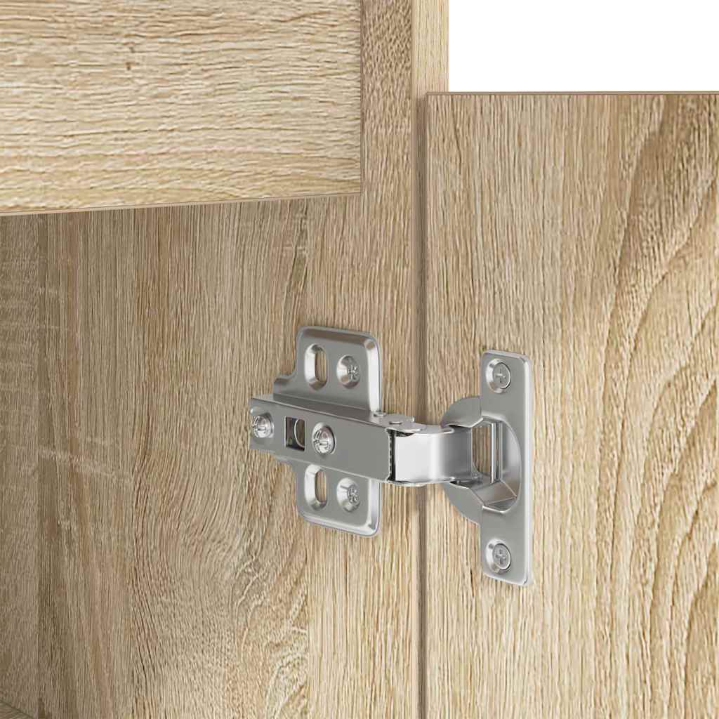 Scrivania rovere sonoma 140 x 49 x 76 cm Legno multistrato