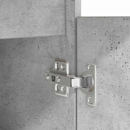 Scrivania Grigio cemento 140 x 49 x 76 cm Legno multistrato