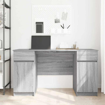 Scrivania Grigio sonoma 140 x 49 x 76 cm Legno multistrato